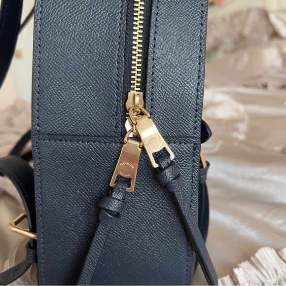 Coach Navy Blue Backpack Bag - Picture 7 of 8